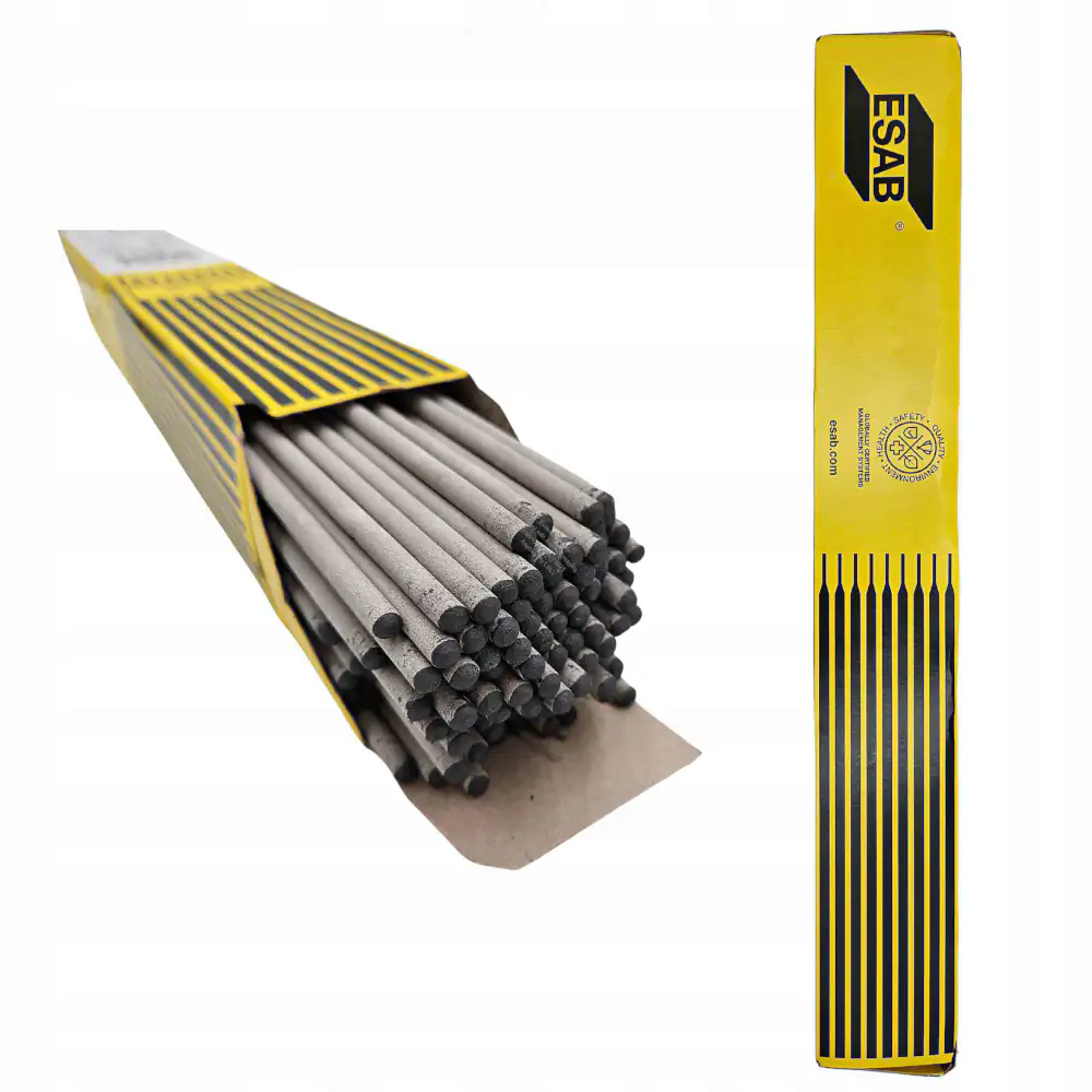 Elektroda zasadowa ESAB EB 146 o średnicy 2.5 mm i długości 350 mm (E7018), opakowanie 4.3 kg.