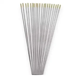 Złota elektroda wolframowa TIG WL15 1.6mm 175mm lantanowa do spawania stali nierdzewnej INOX opakowanie 10 sztuk