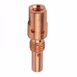 Mosiężny łącznik prądowy M6 do uchwytu spawalniczego MIG MAG SPARTUS 250 (standard Fronius), numer części nw25-30-006.