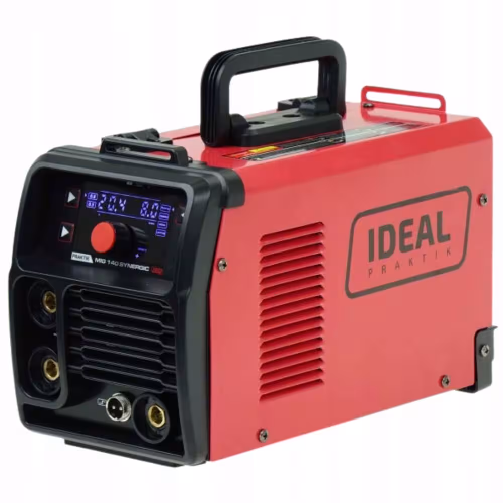 SPAWARKA MIGOMAT BEZGAZOWY Ideal Praktik MIG 140 FLUX Synergia 230V 3w1