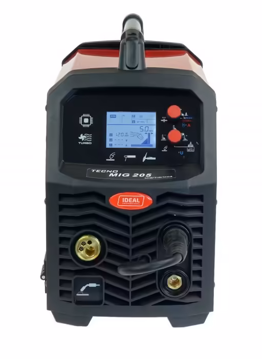 Spawarka MIGOMAT 3w1 Ideal Tecnomig 205 Synergia LCD MIG 200 MMA TIG DC - obrazek 3