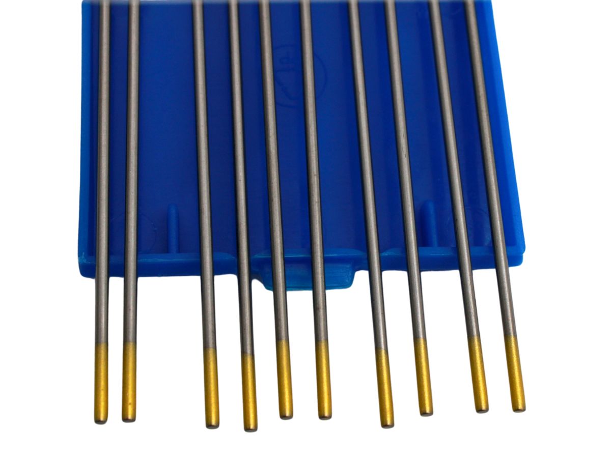 Elektroda wolframowa TIG WL15 fi 2.0mm 175mm złota (1,5% lantanowa) SPARTUS opakowanie 10 szt. / SP15RE20 - obrazek 2