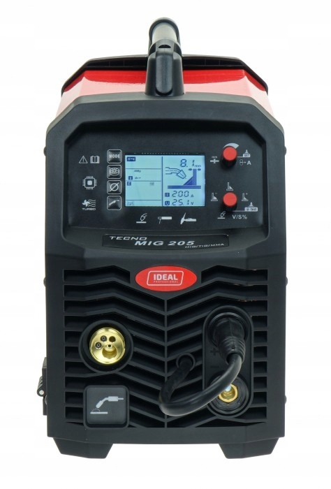 Spawarka MIGOMAT MIG/MAG MMA TECNOMIG 205 LCD SYNERGIA 4x4 V3 IDEAL - obrazek 3
