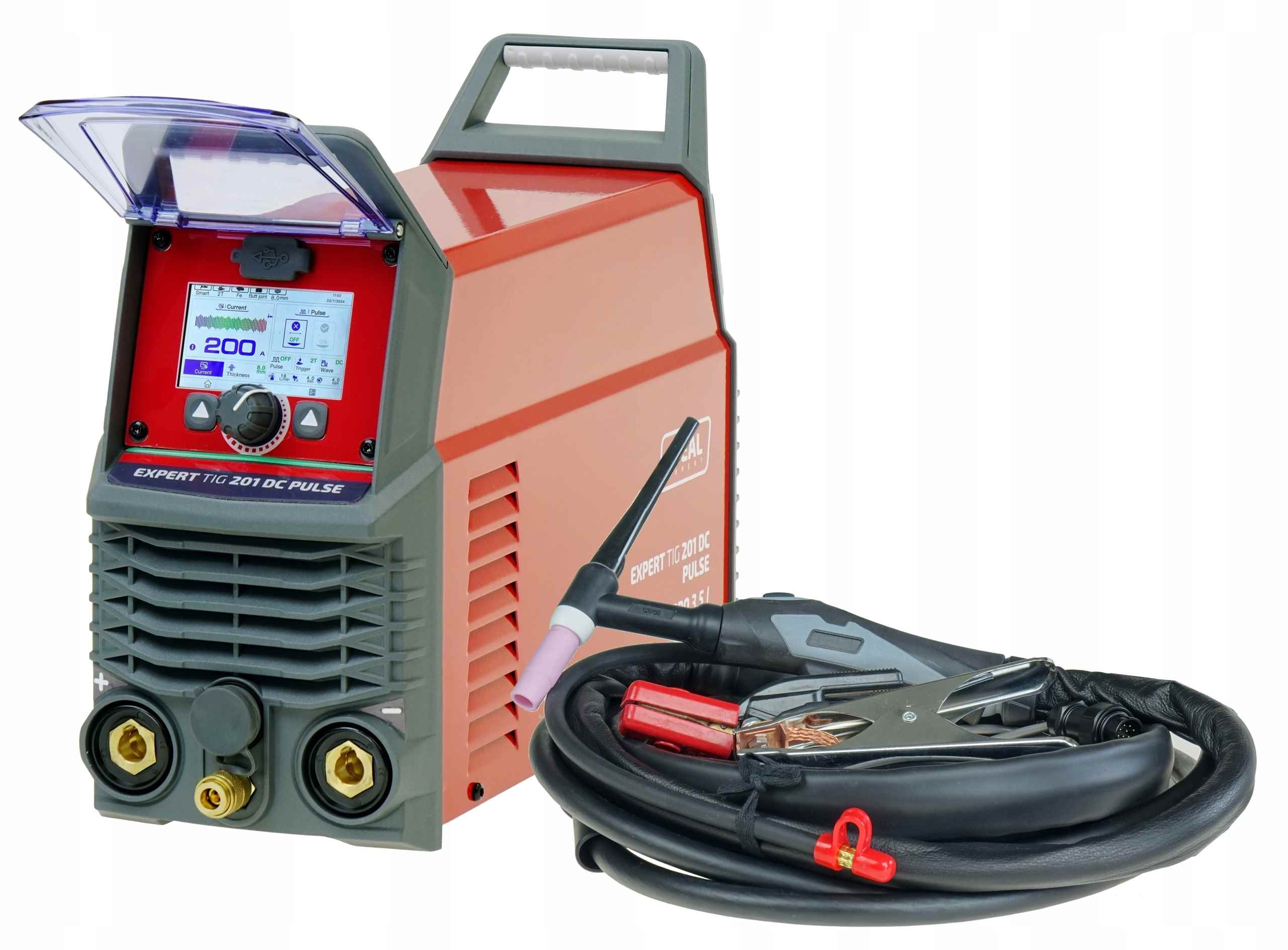 Spawarka Inwertorowa TIG 201DC PULSE Pro3.5 LCD MMA BADEK EXPERT 200A