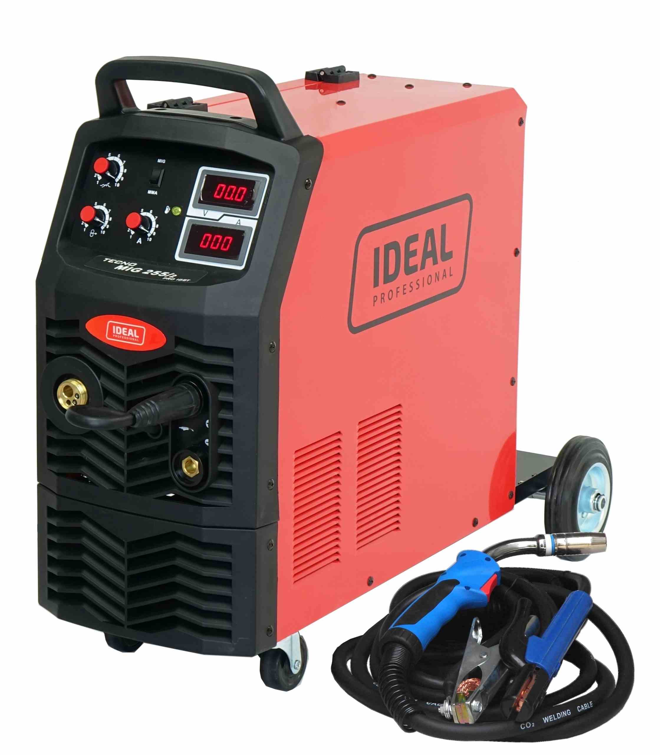 SPAWARKA MIGOMAT MIG MAG MMA FLUX 250A 230V/400V TECNOMIG 255 4X4 PRO IDEAL - obrazek 3