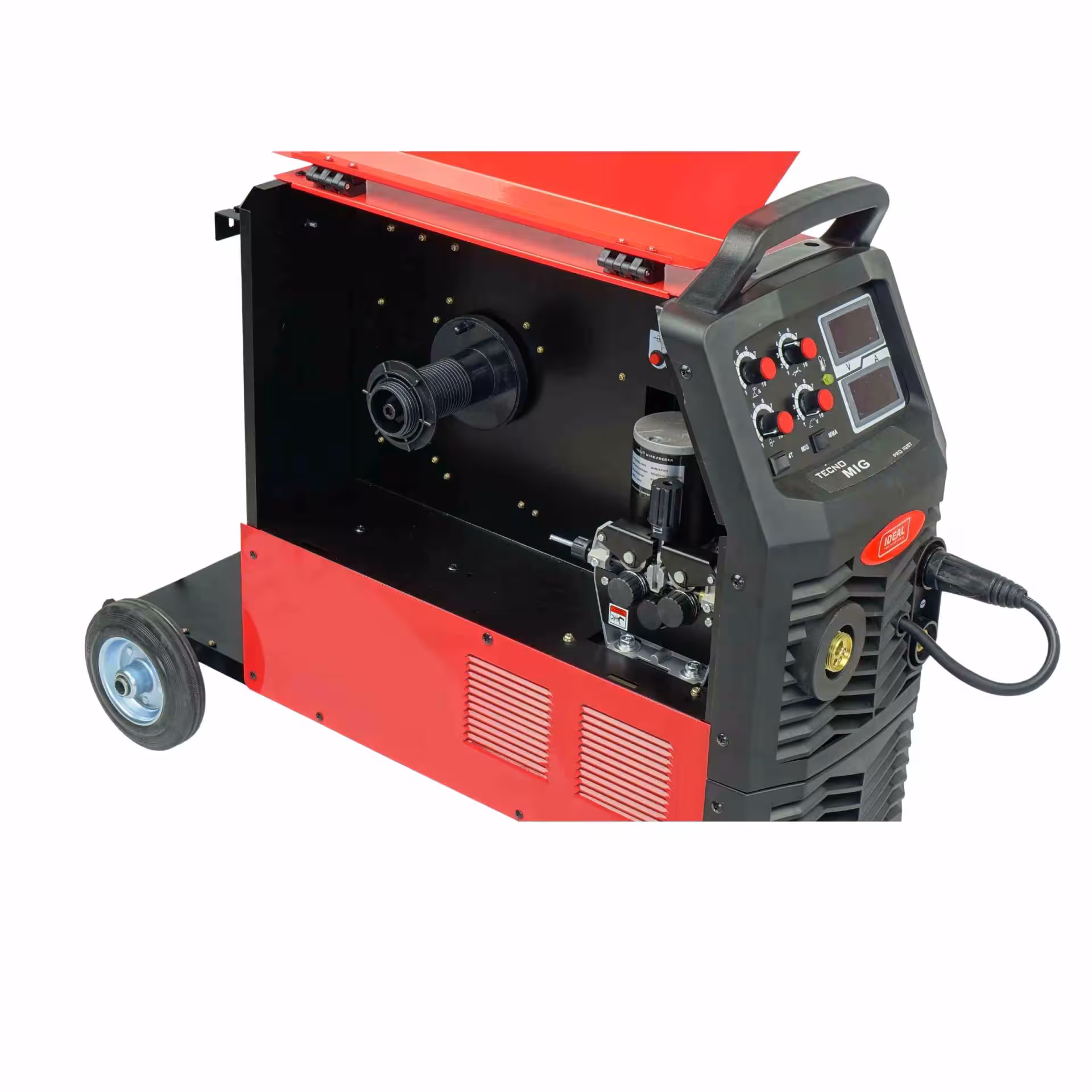 Spawarka migomat 2w1 TECNO MIG 280 MIG MAG MMA 280A inwertorowa 4x4 400V - obrazek 8