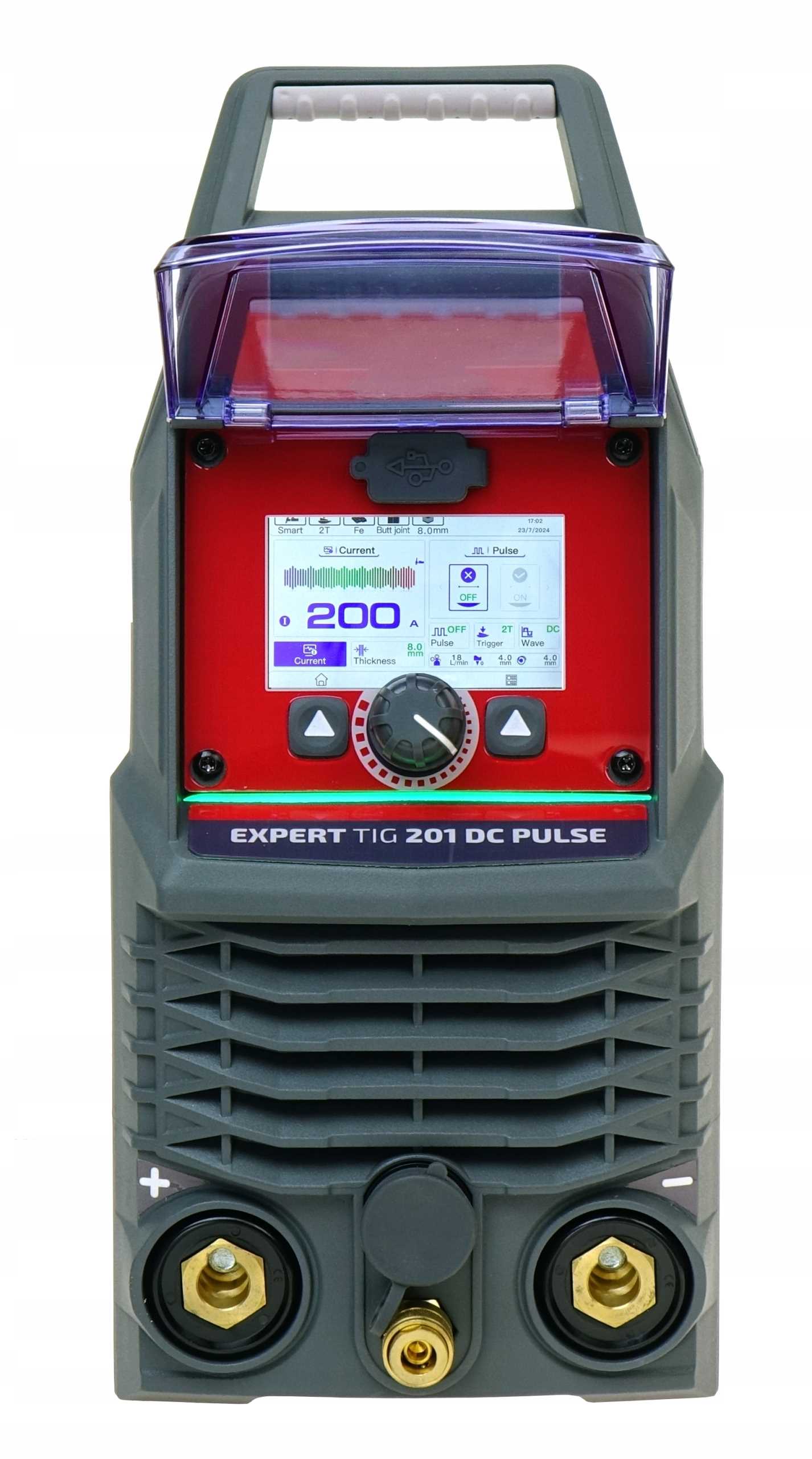 Spawarka Inwertorowa TIG 201DC PULSE Pro3.5 LCD MMA BADEK EXPERT 200A - obrazek 3