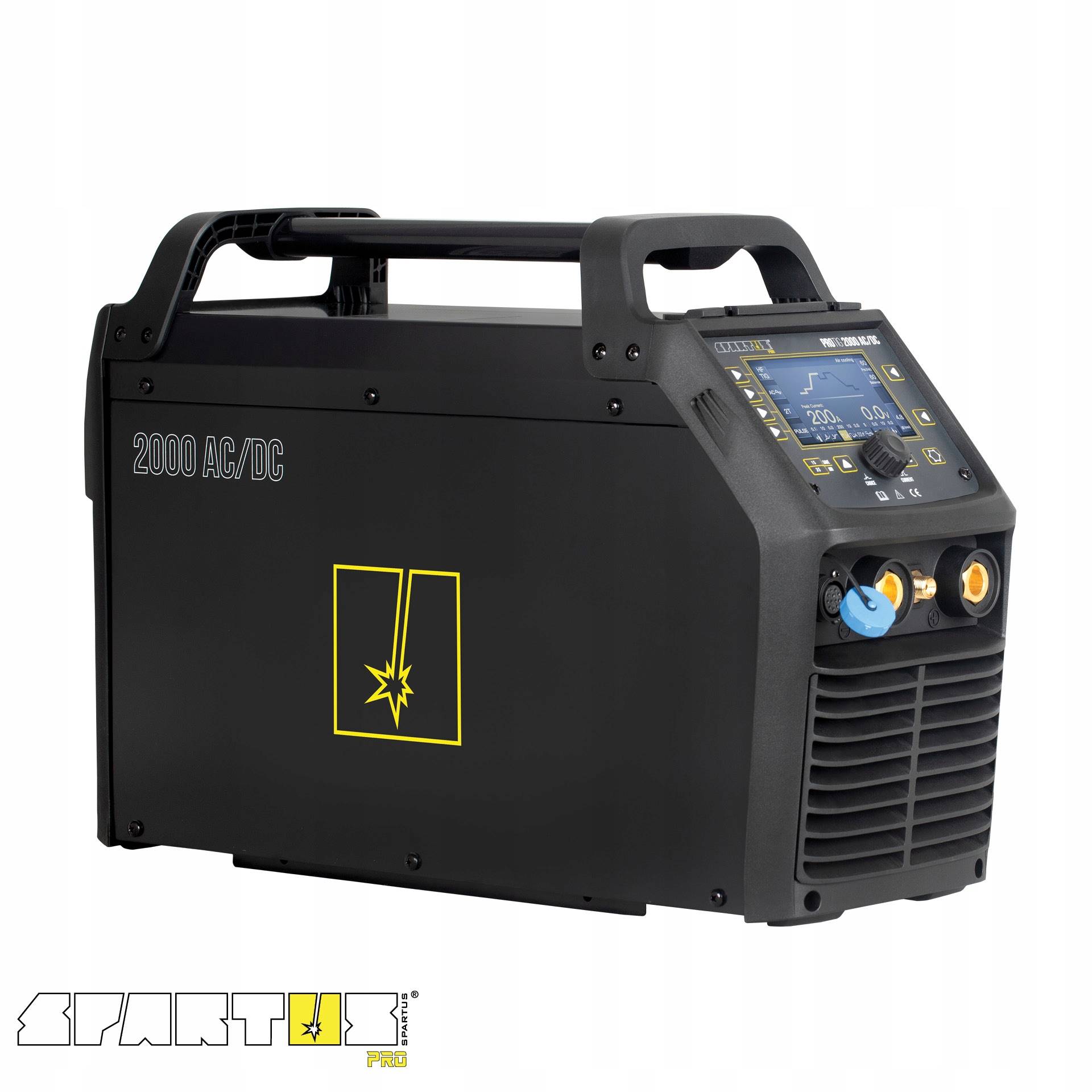 Spawarka TIG SPARTUS ProTIG 2000 AC/DC 200A Puls MMA IGBT Panel LCD 230V - obrazek 4