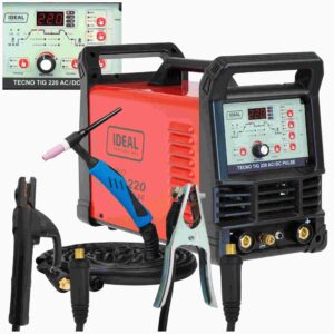 Spawarka inwertorowa IDEAL TECNO TIG 220 AC/DC PULSE TIG MMA 230V 200A
