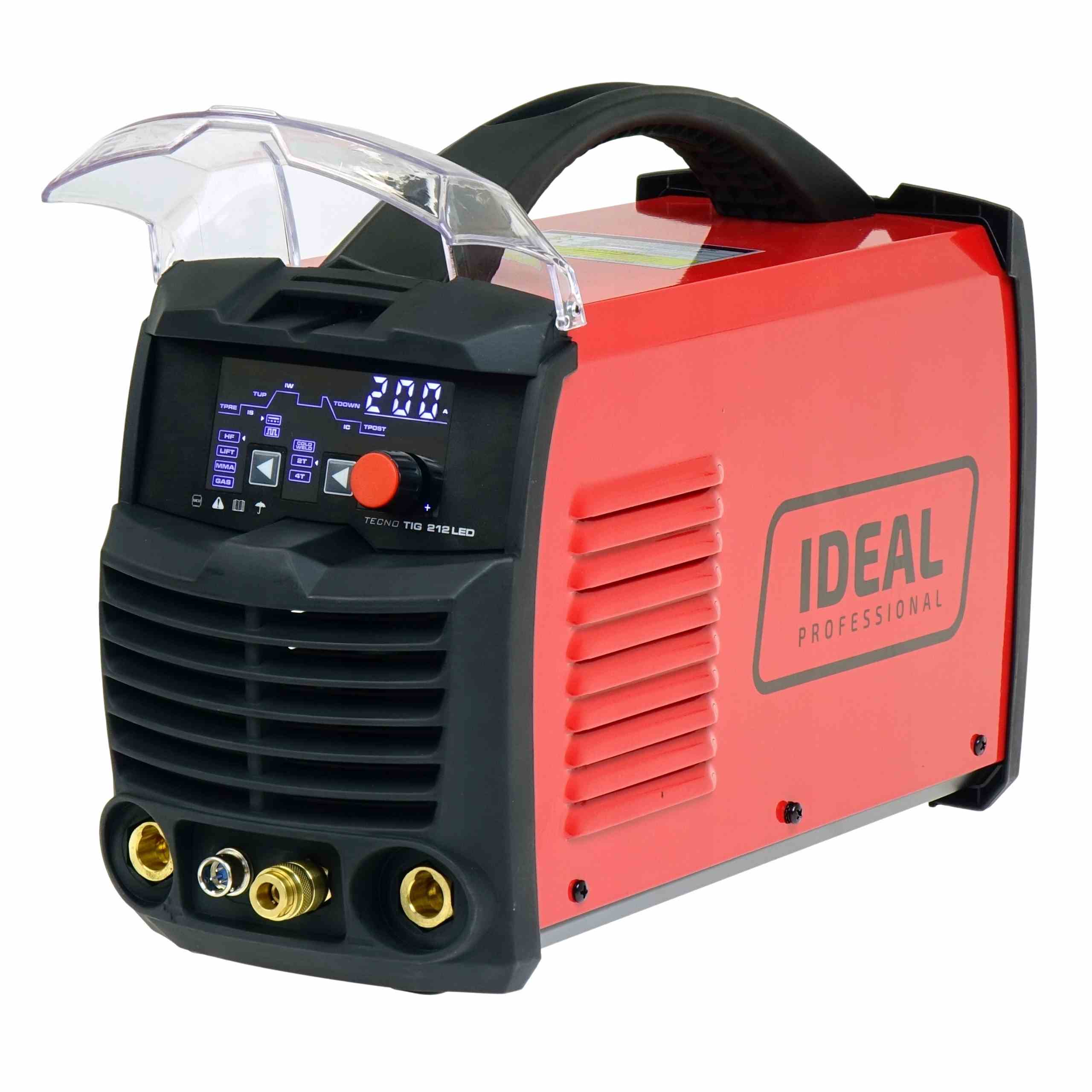 Spawarka inwertorowa IDEAL TECNOTIG 212 LED DC Pulse Digital MMA/TIG 230V - obrazek 3