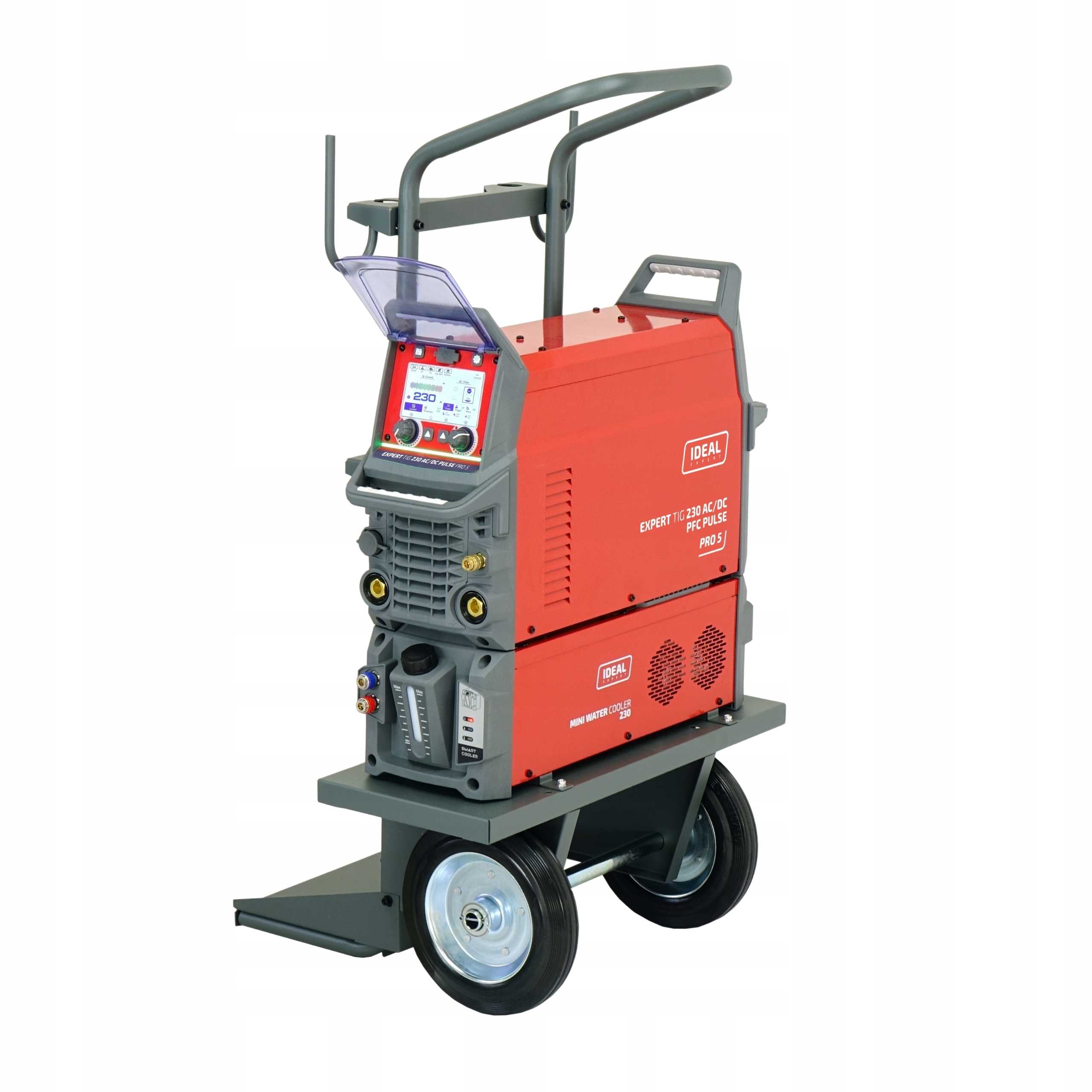 SPAWARKA INWERTEROWA IDEAL EXPERT TIG 230 AC/DC /MMA/IGBT/PFC LCD MMA AC/DC - obrazek 4