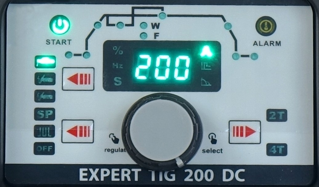 Spawarka TIG Badek Expert 200 DC Puls 230V MMA IGBT Panel Cyfrowy 200A - obrazek 3