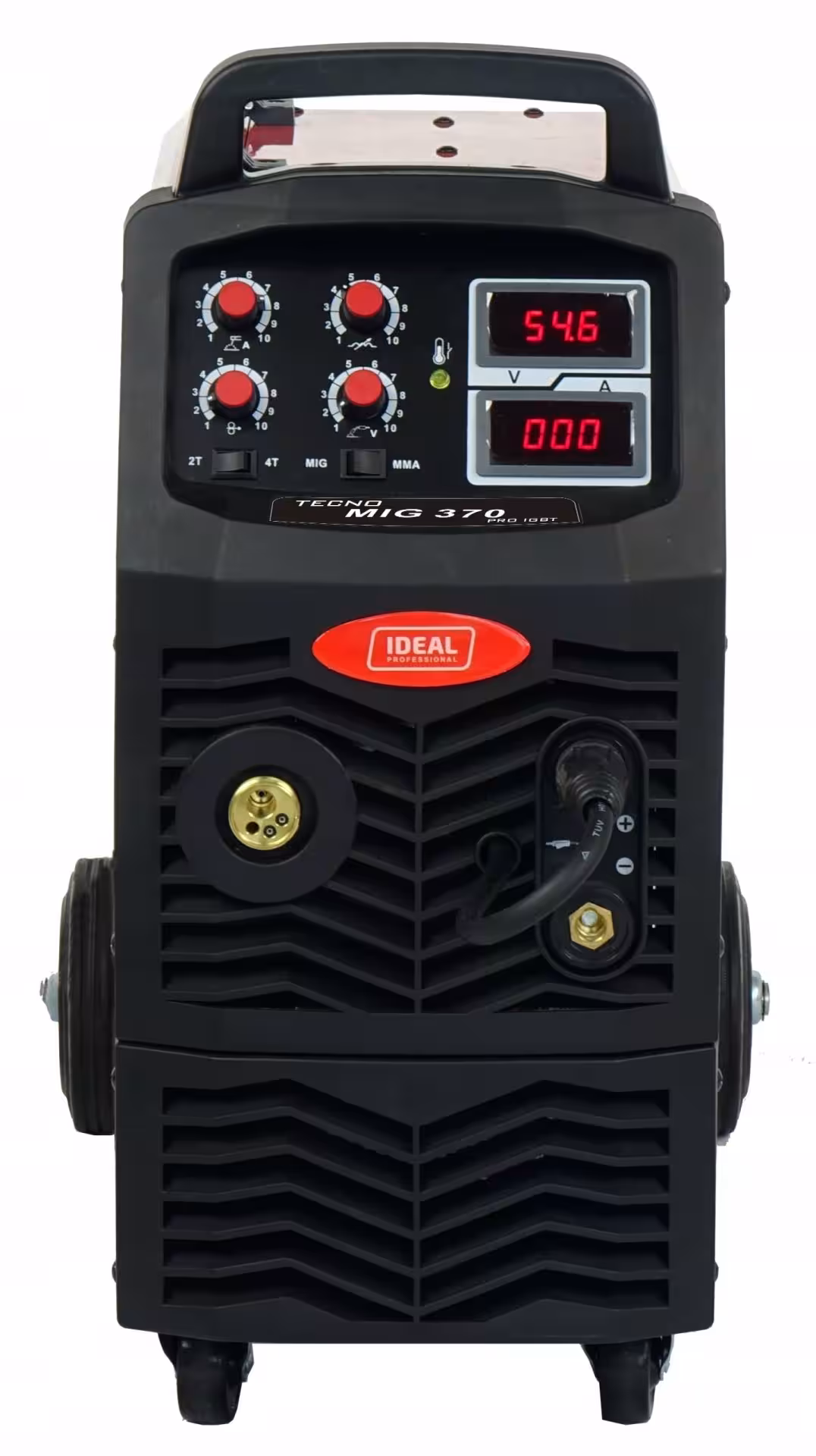 Spawarka migomat 2w1 TECNO MIG 370 4x4 DIGITAL MMA INWERTOROWA MIG MAG MMA - obrazek 3