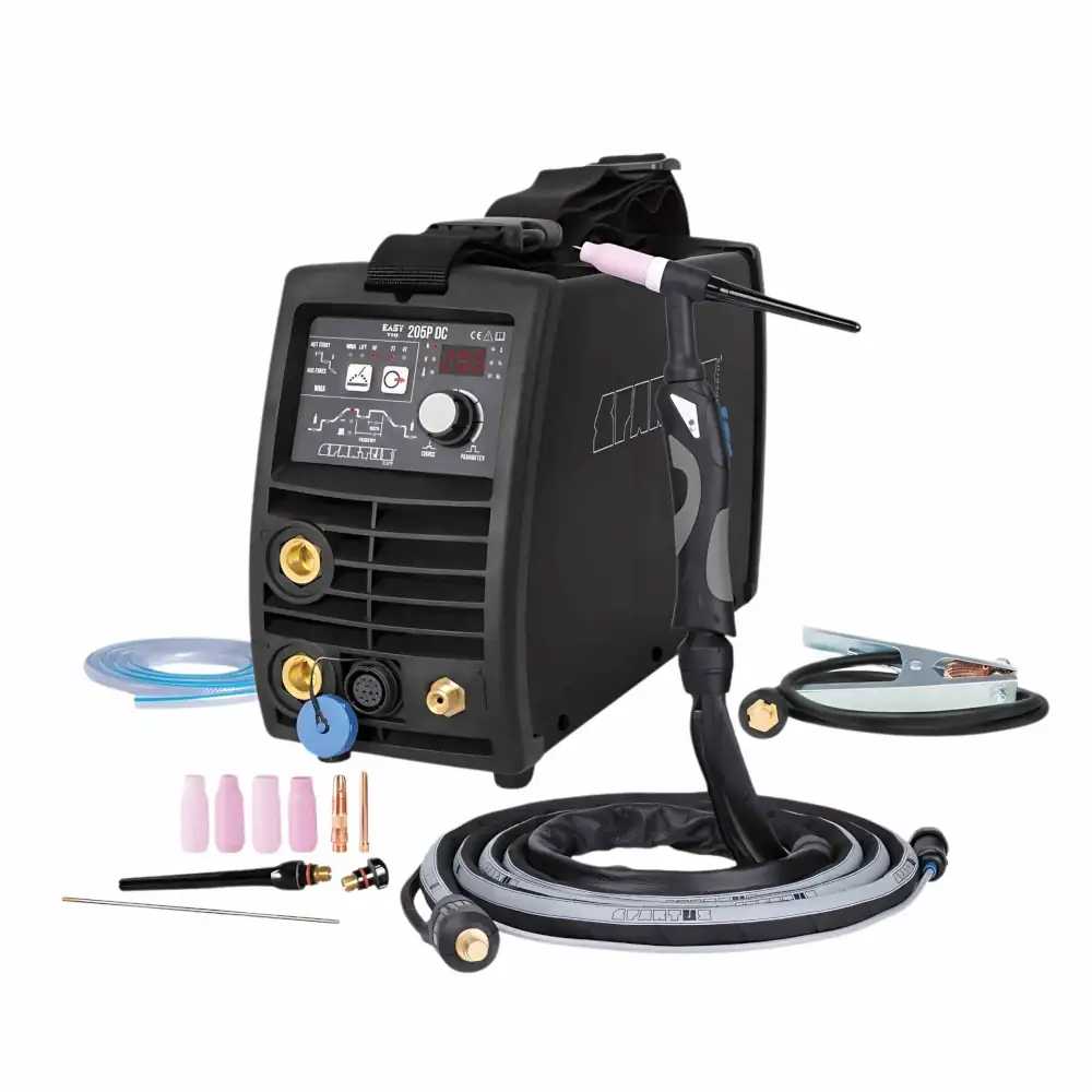 Spawarka inwertorowa SPARTUS EasyTIG 205P DC MMA technologia IGBT do stali nierdzewnej