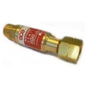 Bezpiecznik przyreduktorowy suchy FR 18 G1/4" RH tlen GCE H0081910