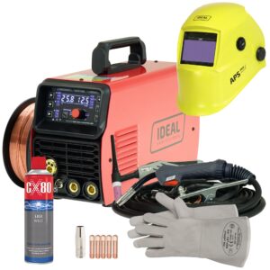 Spawarka MIGOMAT 3w1 Ideal Tecnomig 203 Synergia LCD MIG 200 MMA TIG DC