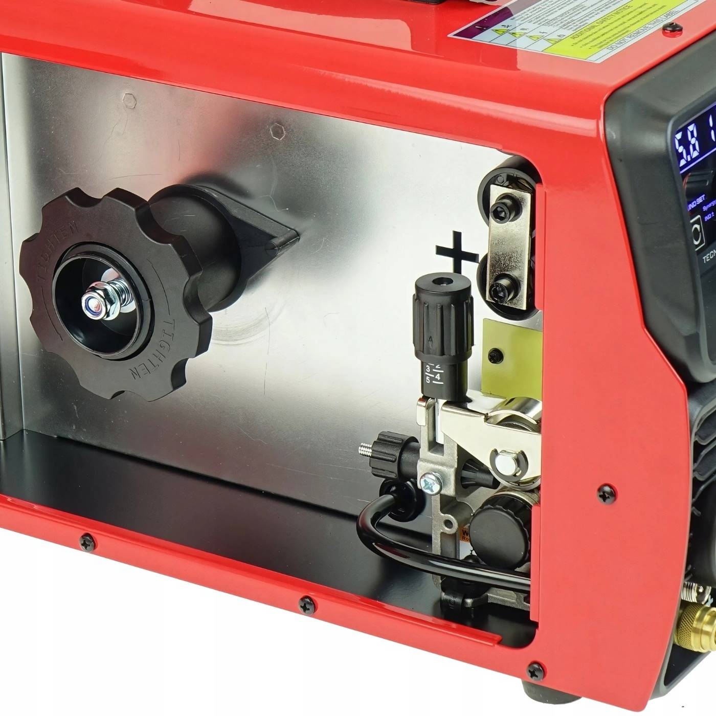 Spawarka MIGOMAT 3w1 Ideal Tecnomig 203 Synergia LCD MIG 200 MMA TIG DC - obrazek 4