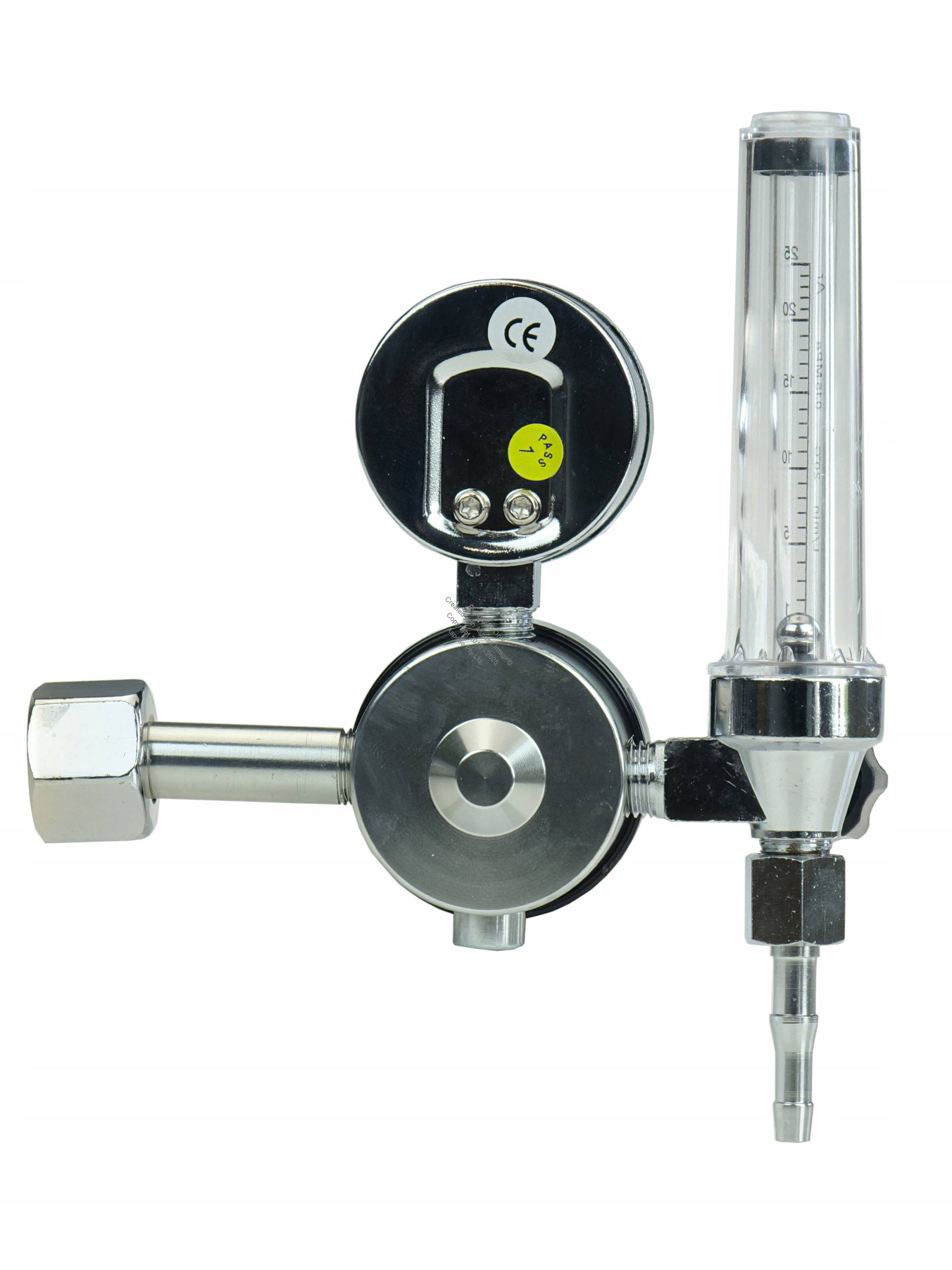 Reduktor butlowy Ar/CO2 z rotametrem IDEAL - 265400 - obrazek 4