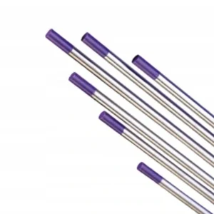 Uniwersalna elektroda wolframowa TIG WX3 purpurowa E3 Spartus o średnicy 2.0 mm do spawania stali i aluminium AC/DC, opakowanie 10 sztuk.