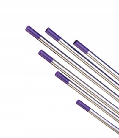 Uniwersalna elektroda wolframowa TIG WX3 purpurowa E3 Spartus o średnicy 2.0 mm do spawania stali i aluminium AC/DC, opakowanie 10 sztuk.