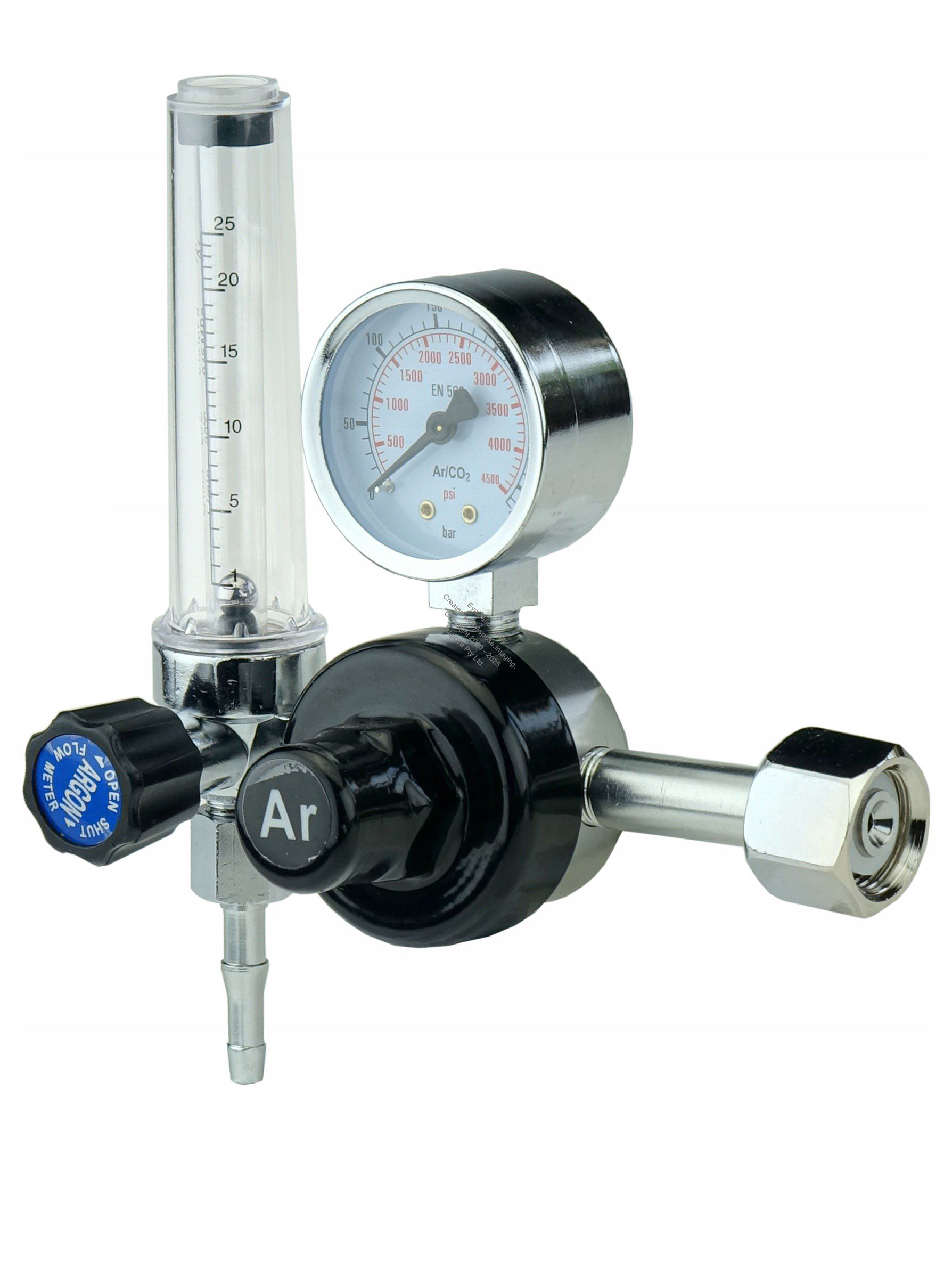 Reduktor butlowy Ar/CO2 z rotametrem IDEAL - 265400 - obrazek 2