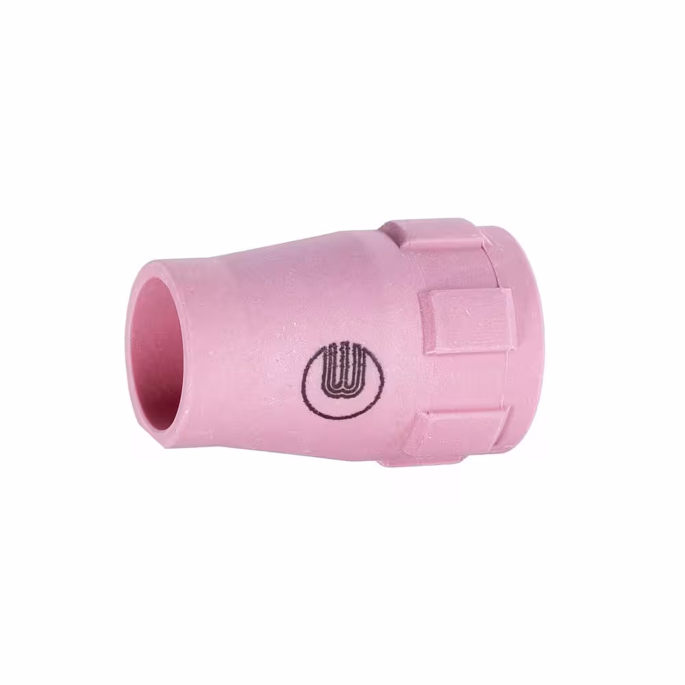 Dysza ceramiczna TIG ABITIG 200-22 o średnicy 13mm i długości 52mm, ceramiczna osłona gazowa do uchwytu spawalniczego.