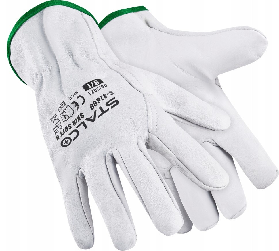 Rękawice skórzane "S-Skin Soft H 8" STALCO PREMIUM /STA-47802
