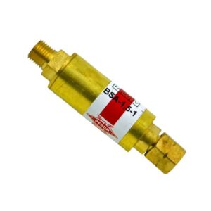 Bezpiecznik przyreduktorowy suchy BSA-1.5-1 G1/4 LH acetylen PERUN W877-8511