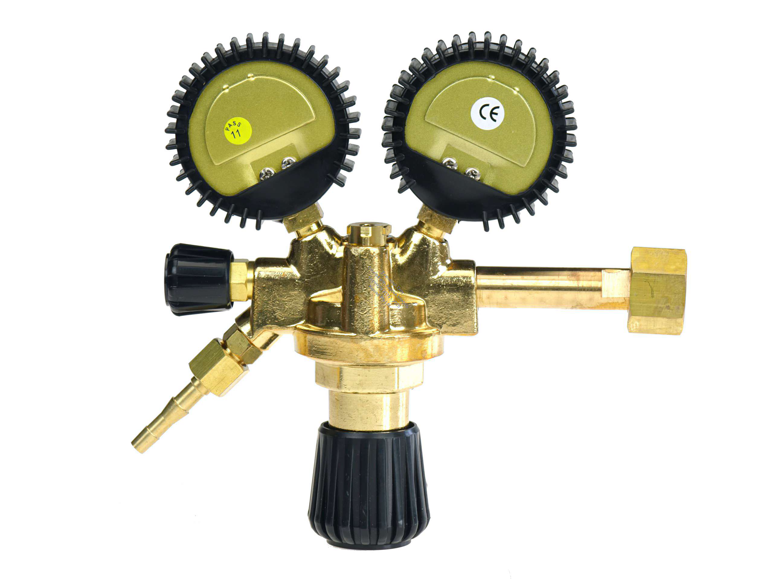 Reduktor butlowy Ar/CO2 MAXY z 2 manometrami IDEAL - 265200 - obrazek 4