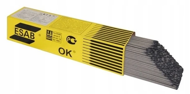 Elektroda rutylowa ESAB OK 46.30 fi 4.0mm 450mm E6013 do spawania stali niestopowej, opakowanie 6.7kg.