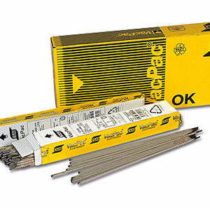 Opakowanie elektrod spawalniczych ESAB OK 62.75 3.2 mm do stali duplex i superduplex, profesjonalna elektroda zasadowa 3.2x350 mm do spawania nierdzewki.