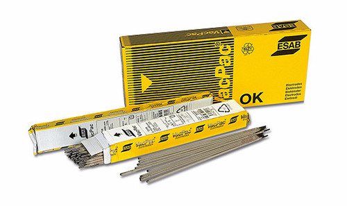 Opakowanie elektrod spawalniczych ESAB OK 62.75 3.2 mm do stali duplex i superduplex, profesjonalna elektroda zasadowa 3.2x350 mm do spawania nierdzewki.