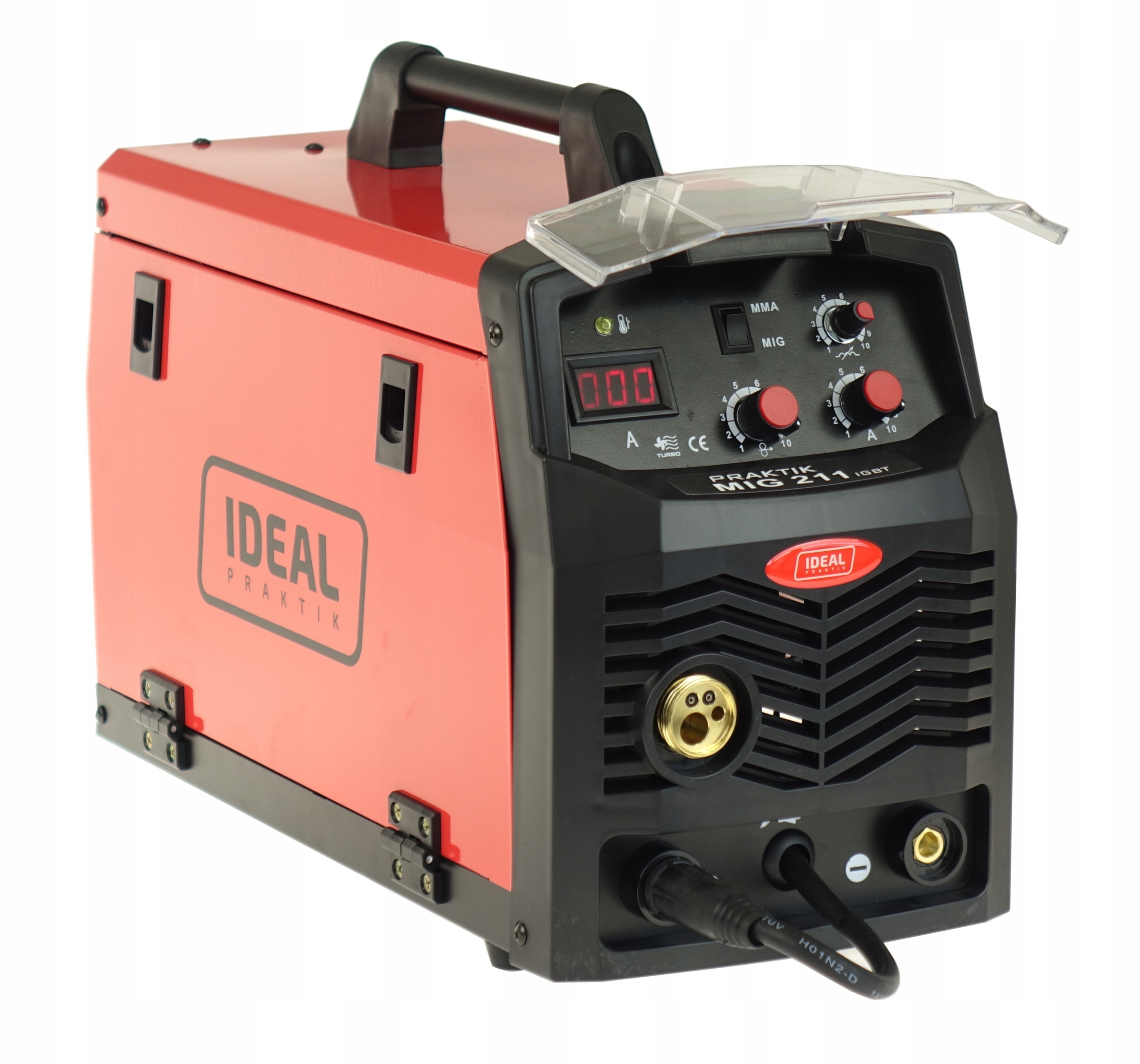 Spawarka Migomat Ideal Praktik MIG 211 MMA Digital 3w1 FLUX Indukcyjność 1szt - obrazek 2