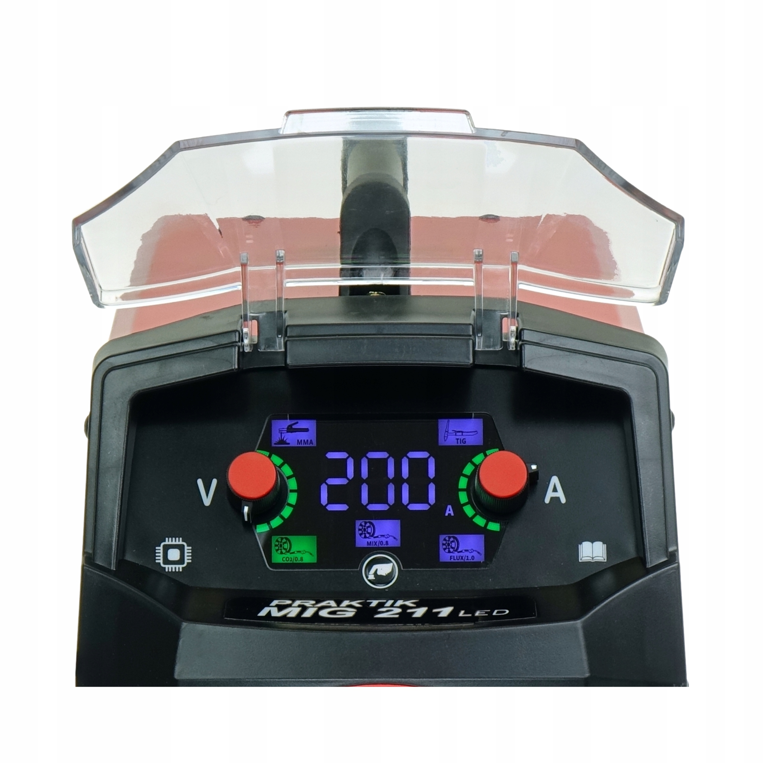 Spawarka MIGOMAT 3w1 Ideal Praktik MIG 211 Synergia LED MIG MMA TIG DC - obrazek 12