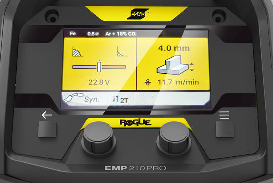 ESAB Rogue EMP 210 PRO – Wieloprocesowa Spawarka Inwertorowa - obrazek 2