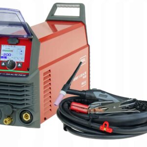 Spawarka INWERTOROWA TIG EXPERT 202 AC/DC PULSE IDEAL LCD HF MMA 230V IGBT