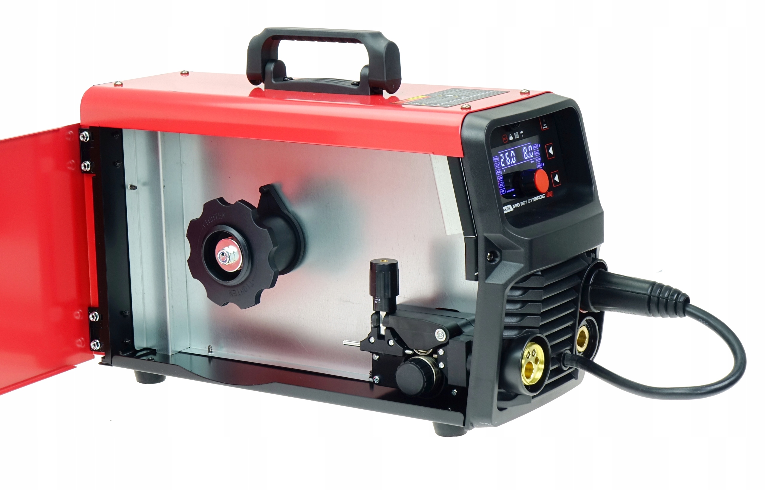 Spawarka MIGOMAT 3w1 Ideal Praktik MIG 201 Synergia LED 200A MIG MMA TIG - obrazek 8