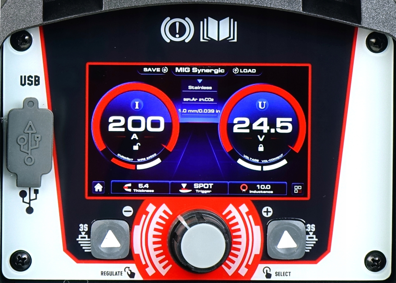 Spawarka MIGOMAT IDEAL Expert MIG 201 LCD Synergia MAG MMA TIG 200A 230V - obrazek 7