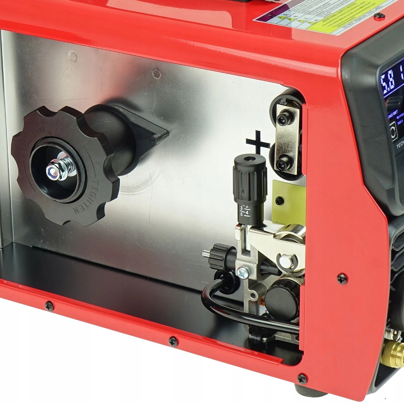 Spawarka MIGOMAT 3w1 Ideal Tecnomig 203 Synergia LCD MIG 200 MMA TIG DC - obrazek 4