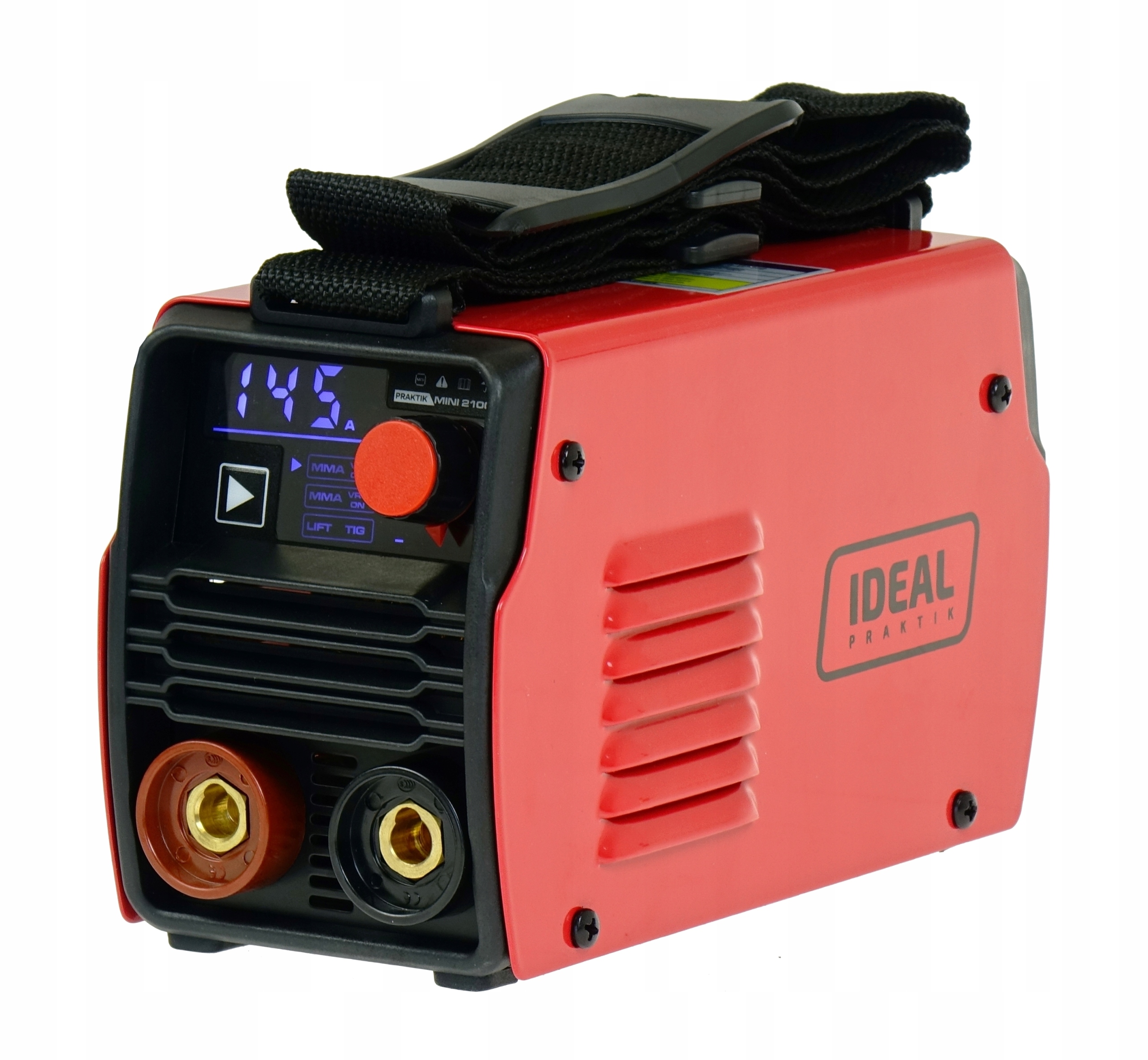 Spawarka inwertorowa MMA elektrodowa IDEAL PRAKTIK MINI 2100 LED + walizka - obrazek 4