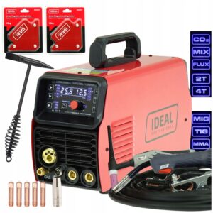 Spawarka MIGOMAT 3w1 Ideal Tecnomig 203 Synergia LCD MIG 200 MMA TIG DC