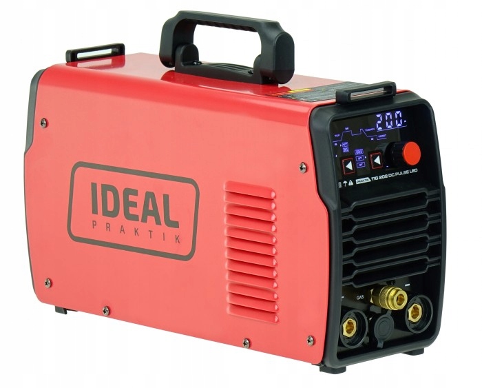 SPAWARKA INWERTEROWA IDEAL PRAKTIK TIG 202 DC PULSE LED 200A 230V MMA - obrazek 3