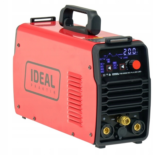 SPAWARKA INWERTEROWA IDEAL PRAKTIK TIG 202 DC PULSE LED 200A 230V MMA - obrazek 2