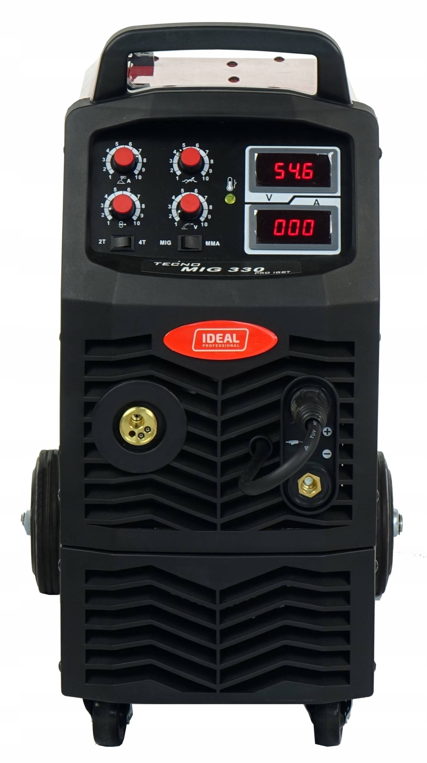 Spawarka migomat 2w1 TECNO MIG 330 4x4 DIGITAL MMA 330A MIG MAG MMA 400V - obrazek 5