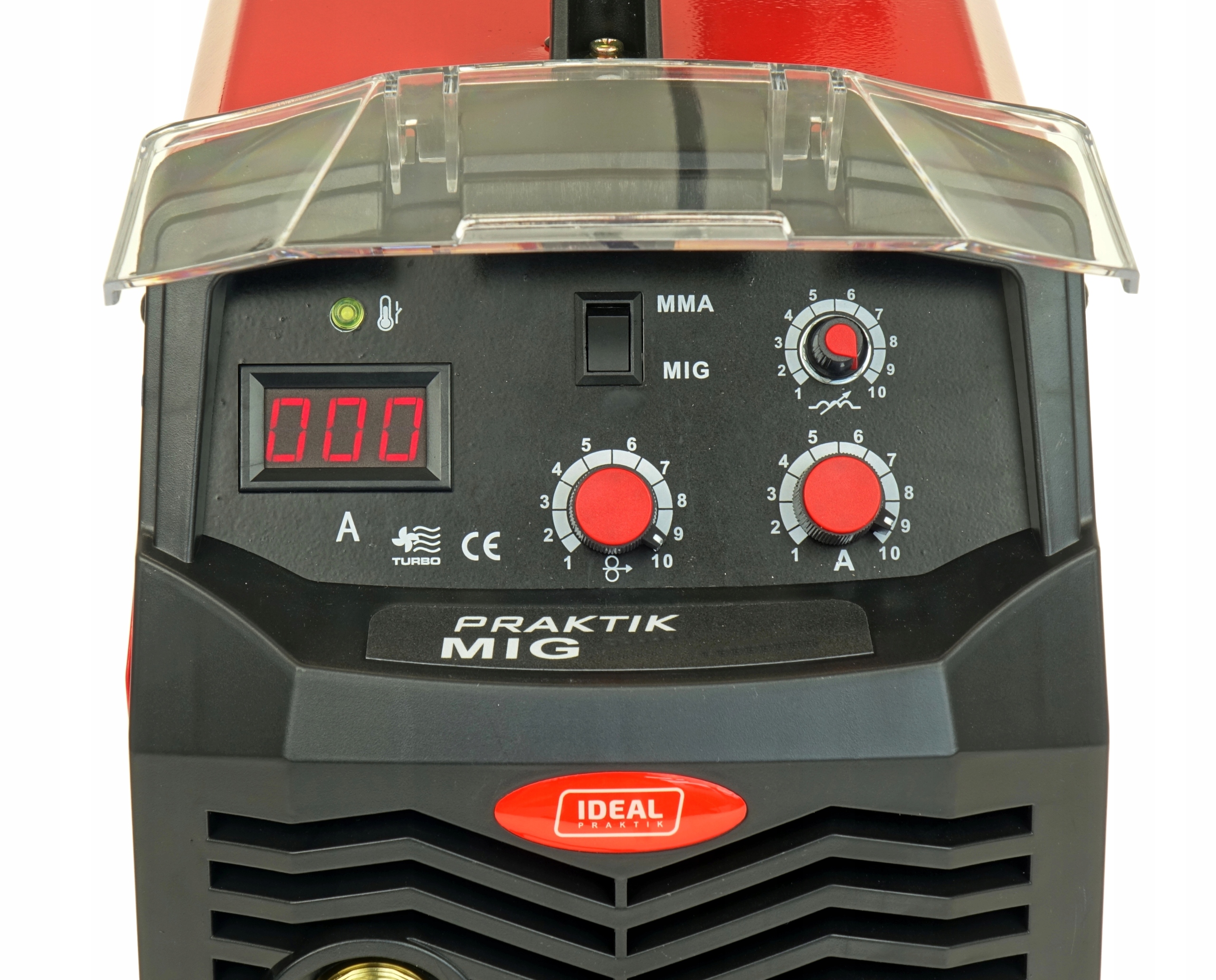 SPAWARKA migomat PRAKTIK MIG 200 DIGITAL 200A FLUX MIG/MAG MMA zestaw - obrazek 8