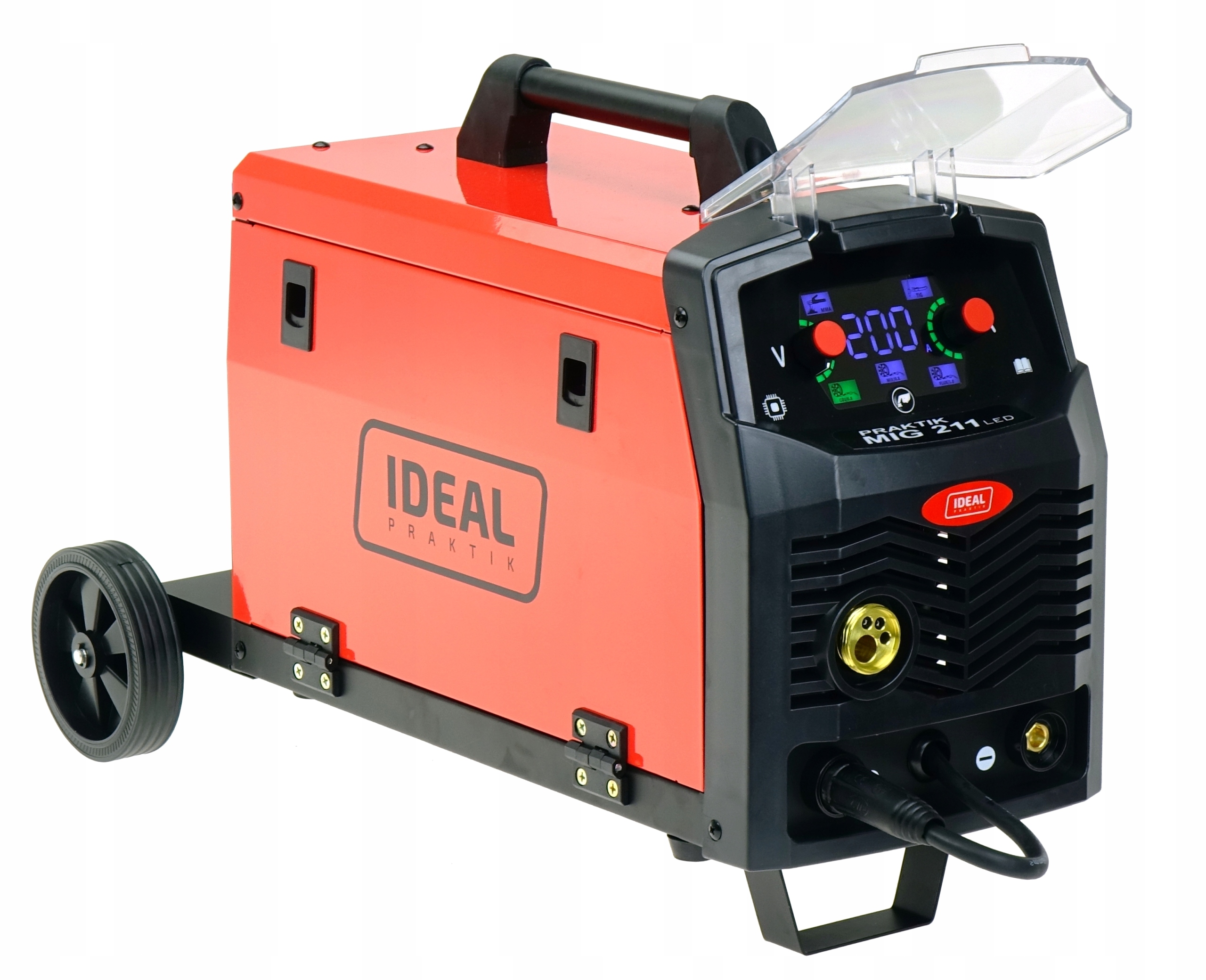 Spawarka MIGOMAT 3w1 Ideal Praktik MIG 211 Synergia LED MIG MMA TIG DC - obrazek 5