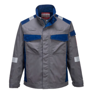 Bluza dwukolorowa Bizflame Ultra szara PORTWEST L