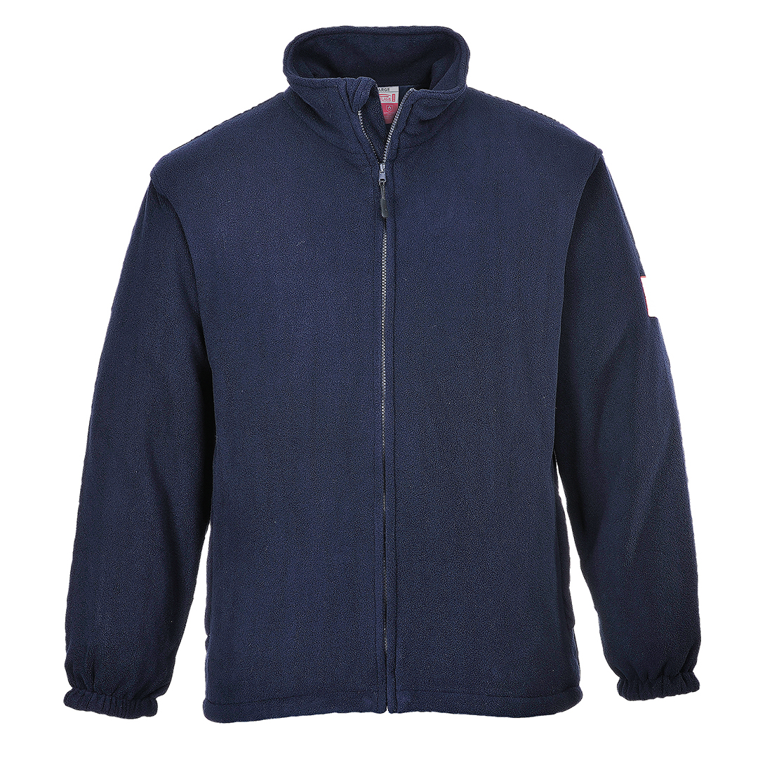 Bluza polarowa trudnopalna i antystatyczna granatowa PORTWEST XXXL