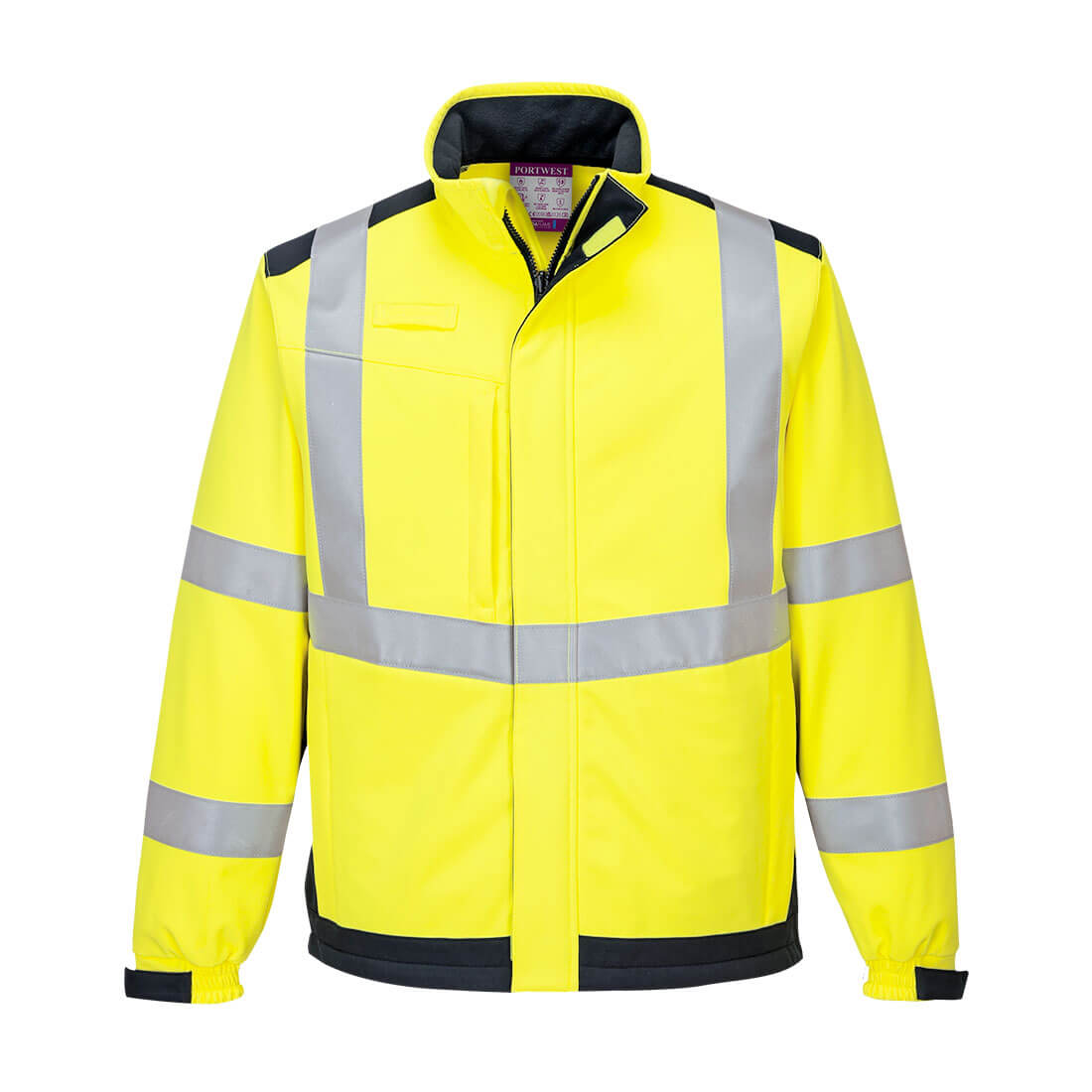 Softshell Modaflame Multi Norm Arc żółty PORTWEST XXXL