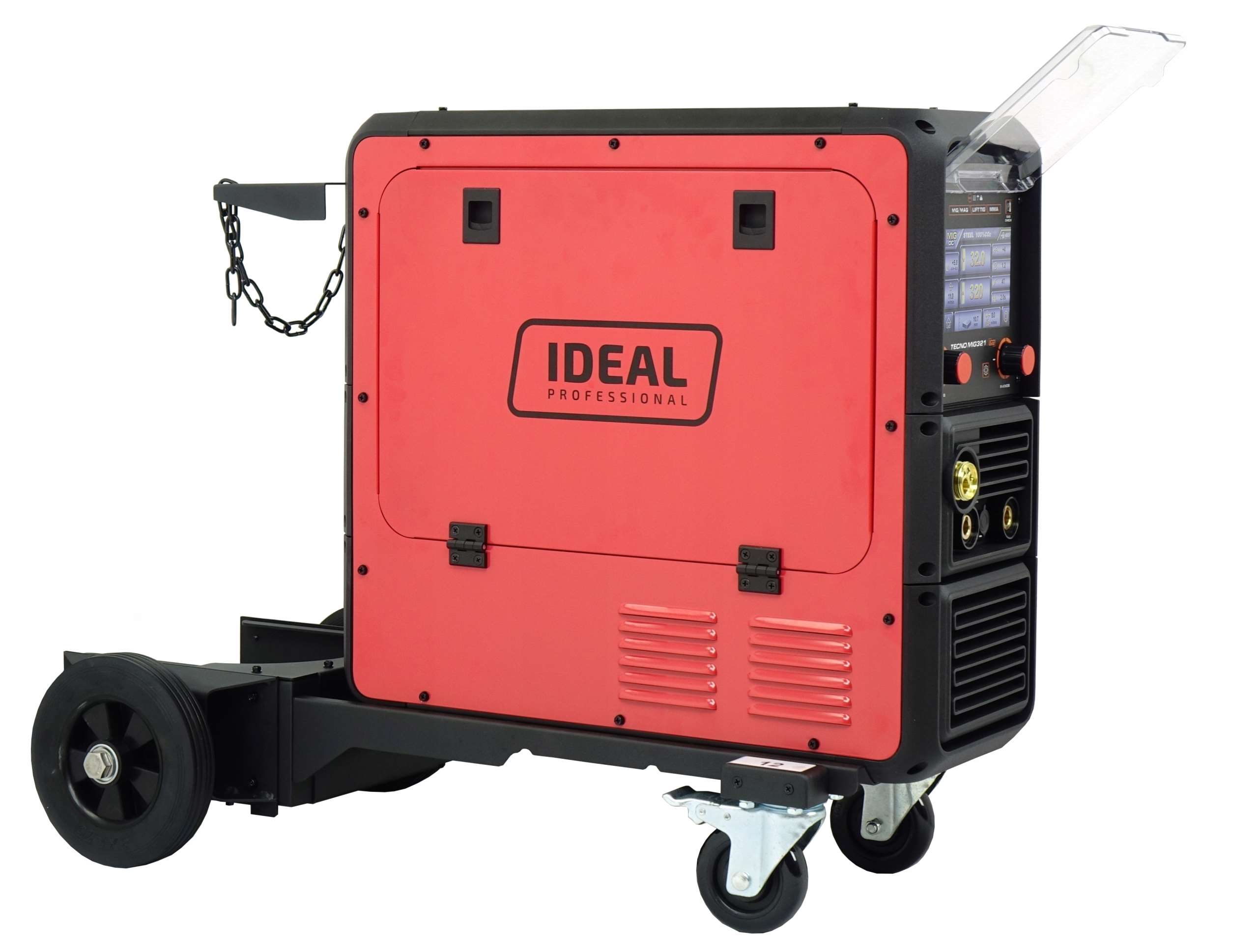 SPAWARKA MIGOMAT PÓŁAUTOMAT 320A MMA TIG TECNOMIG 321 LCD SYNERGIC IDEAL - obrazek 4